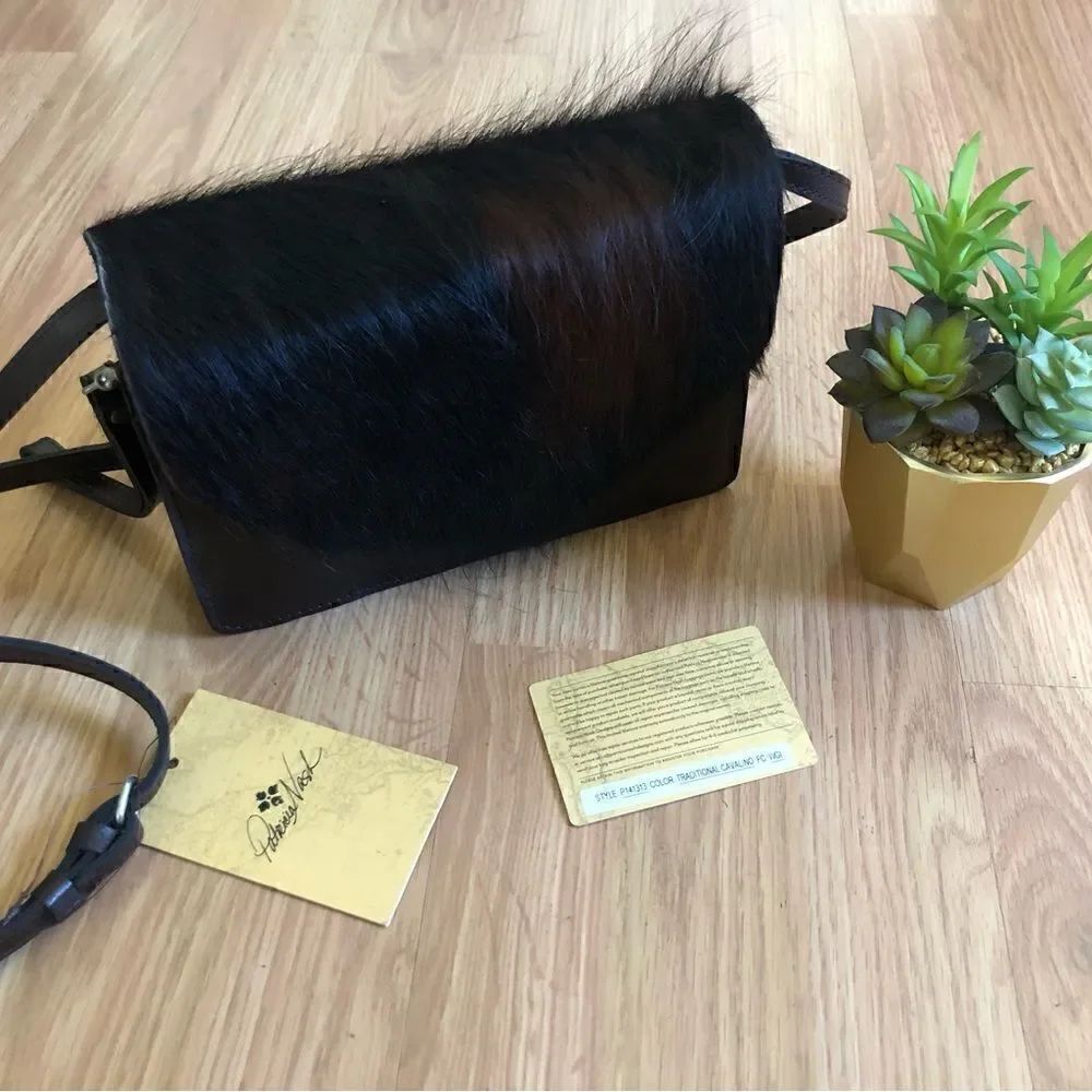 NWT PATRICIA NASH TRADITIONAL CAVALINO LEATHER CROSSBODY SHOULDER $189